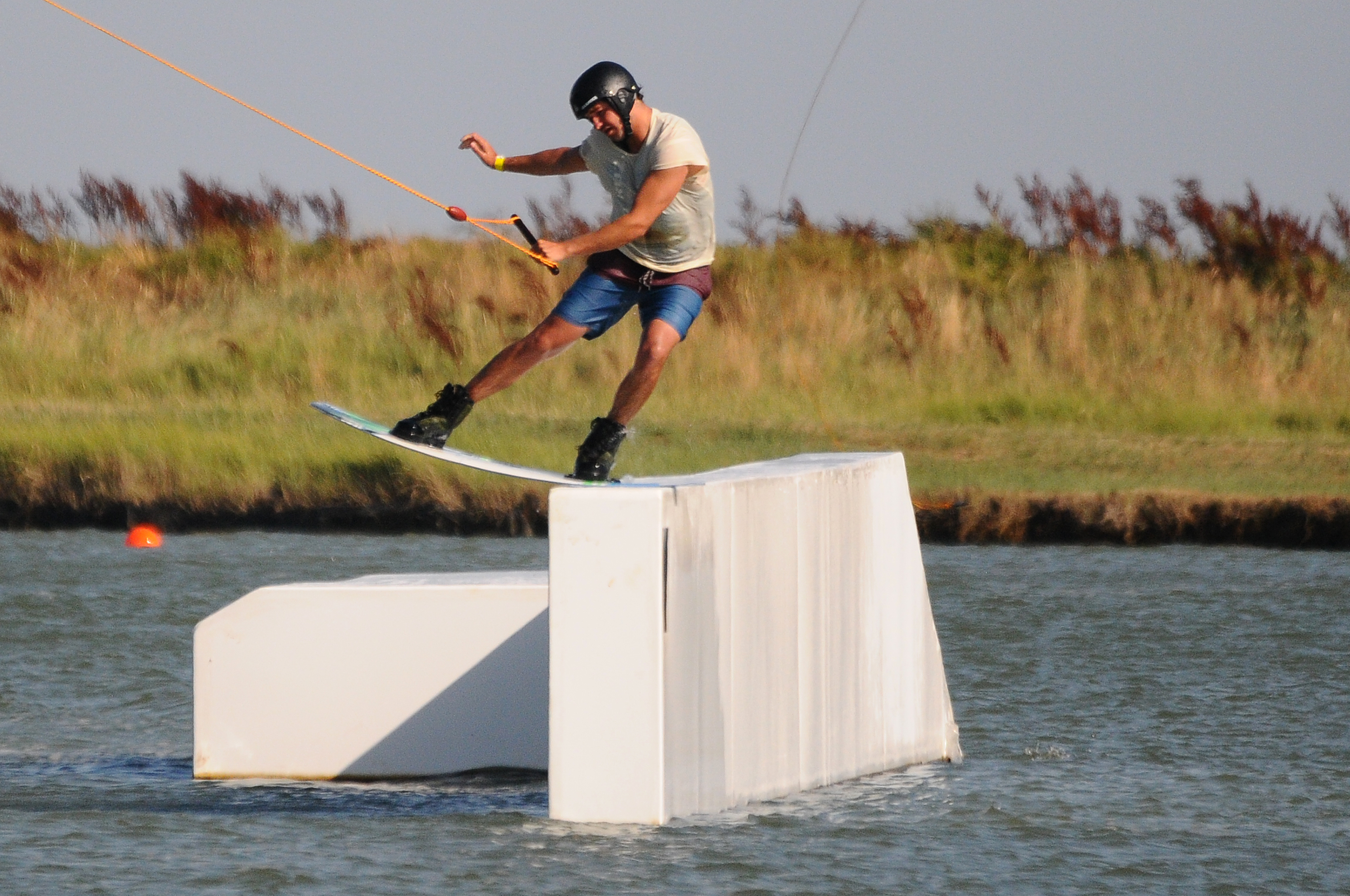 Atlantic-Wakepark à l'aiguillon sur Mer dans le parc naturel régional du Marais poitevin