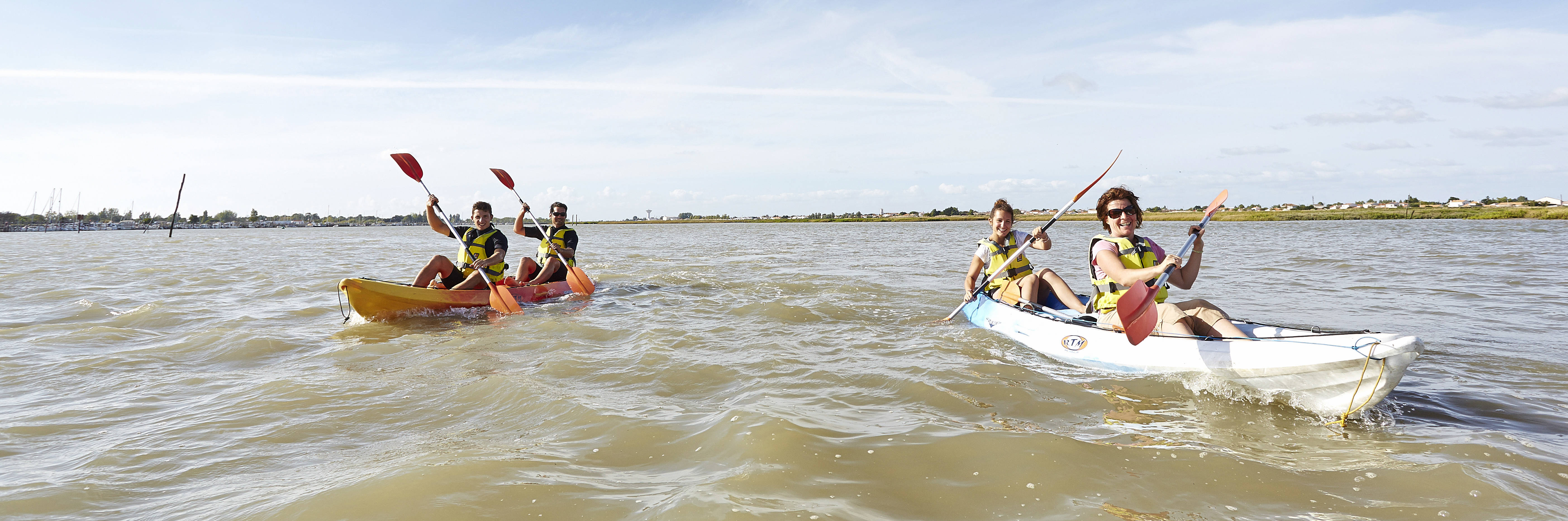 Le kayak de mer pour découvrir la baie de l’Aiguillon