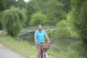 Damien, guide de balades à vélo dans le Marais poitevin