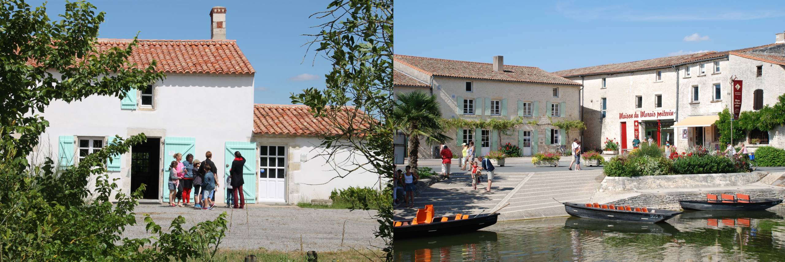 Maison du Maitre de Digues et Maison du Marais poitevin.