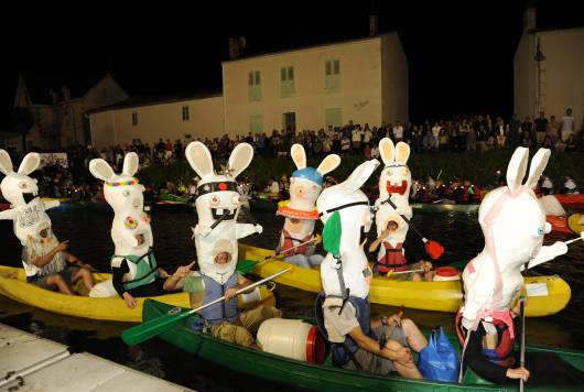 Rallye du Marais poitevin organisé tous les ans en juin à Coulon, commune du Parc nautrel régional du Marais poitevin