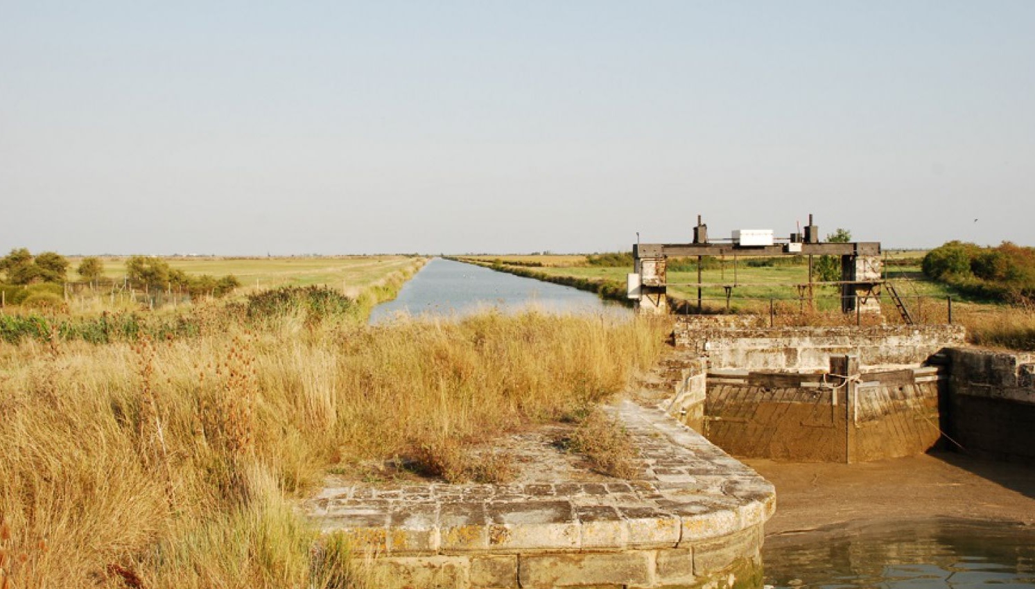 Paysages du Marais poitevin traversés par les boucles cyclables