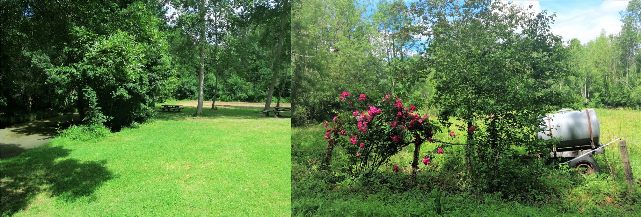 Landscapes of Saint-Georges-de-Rex along the Terra Aventura route