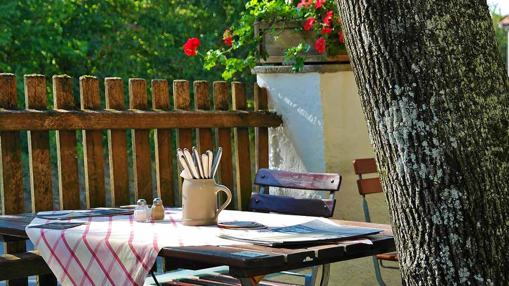 Restaurant dans le Marais poitevin